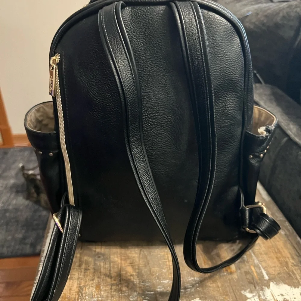 Itzy Ritzy Mini Black Backpack - Picture 3 of 4